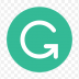Logotip de Grammarly, l'assistent d'escritpura en anglès